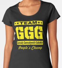 Team GGG Women's Premium T-Shirt
