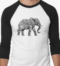 Ornate Elephant 3.0 Men's Baseball ¾ T-Shirt