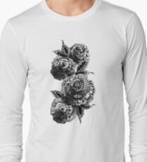 Camiseta de manga larga Cuatro rosas