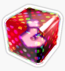 Fake Reverse Question Block Mario Kart Sticker