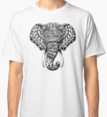 Ornate Elephant Head Classic T-Shirt