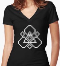Keywork ultra retro Women's Fitted V-Neck T-Shirt