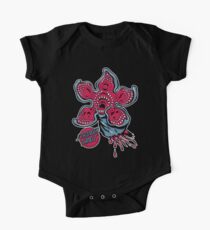 Schreiender Demogorgon Baby Body Kurzarm