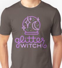 Camiseta ajustada bruja de brillo
