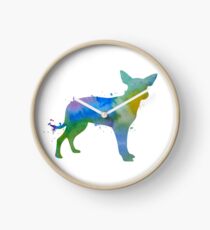 Chihuahua Clock