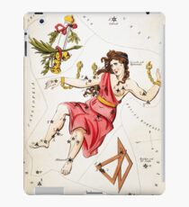 Antique Astronomical Zodiac chart Gloria Frederici Andromeda iPad Case/Skin