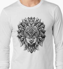 Ornate Lion Long Sleeve T-Shirt