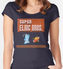 Super Elric Bros. Women's Fitted Scoop T-Shirt