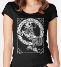 Camiseta entallada de cuello redondo Zombstrology Capricorn