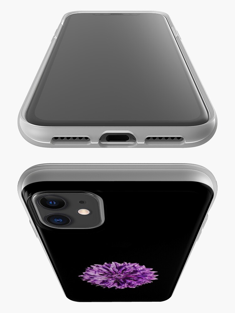 Alternate view of Purple cornflower iPhone Case & Cover