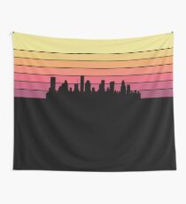 Houston skyline Wall Tapestry
