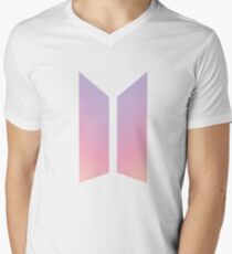 BTS NEW LOGO! Men's V-Neck T-Shirt