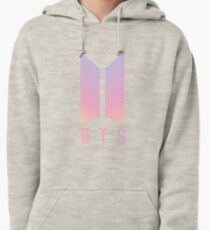 BTS Coloured logo Pullover Hoodie