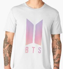 Camiseta premium para hombre BTS Colored logo