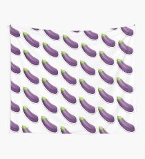Aubergine Egg Plant Wall Tapestry