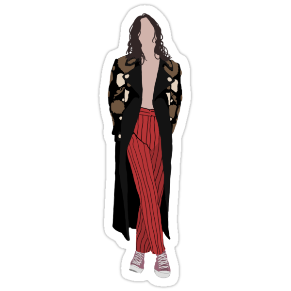 "Harry Styles Fashion Vector Illustration" Stickers by ...