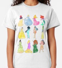 Prinzessinnen Aquarell Classic T-Shirt
