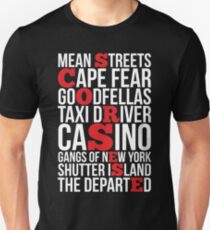 MARTIN SCORSESE Unisex T-Shirt