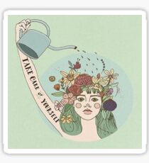 Self Care Sticker
