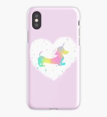 Magical Unicorn Dachshund iPhone Case
