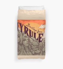 Greetings from Hyrule Duvet Cover