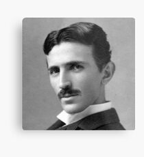Nikola Tesla Metal Print