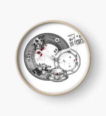 Vampires Don't Do Dishes Clock