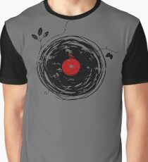 Cool Grunge Enchanting Vinyl Records Vintage Graphic T-Shirt
