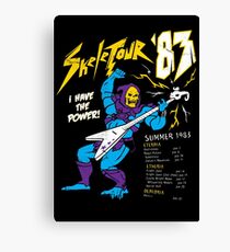 Skeletour '83 Canvas Print