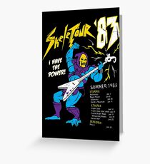 Skeletour '83 Greeting Card