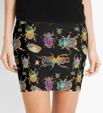 Cosmic beetles Mini Skirt