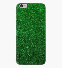 Christmas Evergreen Green Sparkly Glitter iPhone Case