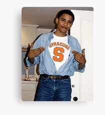 Syracuse Obama Canvas Print