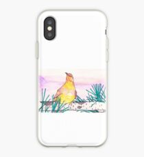 Twin Peaks Opening Credits Bird iPhone Case