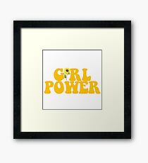 GIRL POWER - Style 2 Framed Print