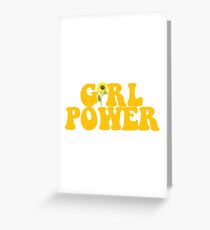GIRL POWER - Style 2 Greeting Card