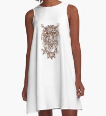 Cute Owl A-Line Dress