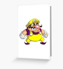Wario Greeting Card