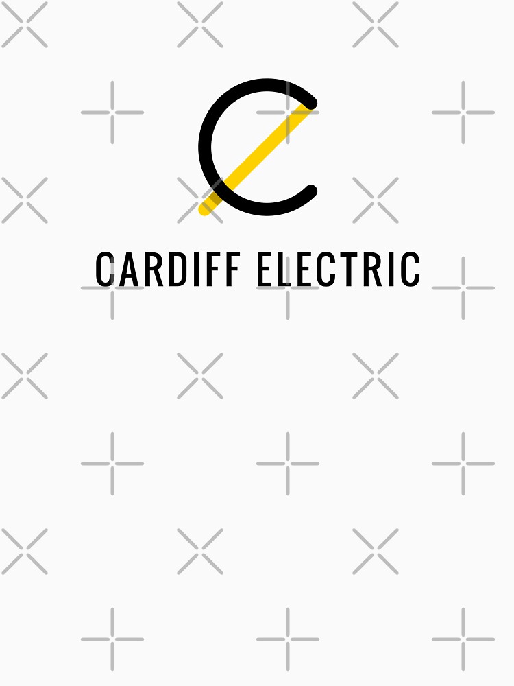 cardiff electric t shirt