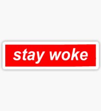 stay woke Sticker