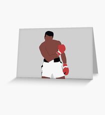 Muhammad Ali Greeting Card