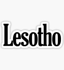 Lesotho Sticker