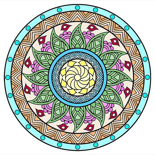Circle Mandalas 74 (Style:41)