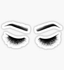 Brows on fleek Sticker