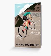 Col Du Tourmalet Greeting Card