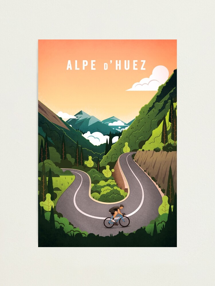 Alternate view of Alpe d'Huez Photographic Print