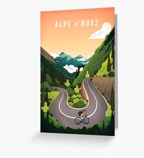 Alpe d'Huez Greeting Card
