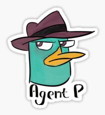 Agent P Sticker