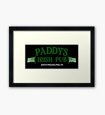 Paddy Irish Pub Gerahmtes Wandbild