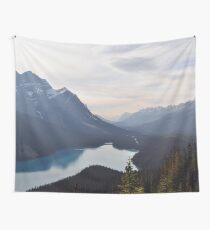 Mountain Lake Forest Dream Wall Tapestry